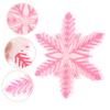 BESPORTBLE Outdoor Sports - Snowboard Sticker Transparent Snowflake Design for Enhanced Grip Fashionable and Cute Skating Board Decal for Ski Enthusiasts view 3