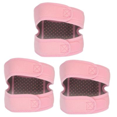 FRCOLOR 3pcs Breathable Patella Knee Support Strap for Running and Fitness Lightweight Elastic Knee Brace for Men and Women for Sports and Exercise Activities