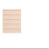 5 Pc 50 Slot Pendant Jewelry Showcase Display Tray Inserts (Beige) view 2