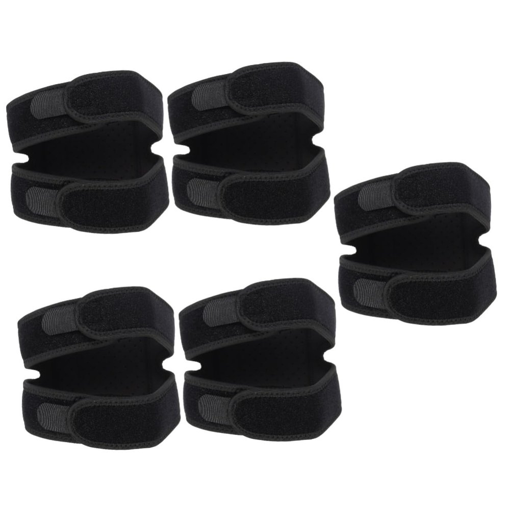 FRCOLOR 5pcs Knee Support Strap for Pain Relief Sports Knee Brace Patella Kneepad