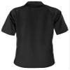 Raglan Short Sleeve Utility Women's Polo, Black, X-Large view 2