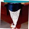 BESPORTBLE Billiard Table Pockets Replacement 6 Pack Pool Table Net for Sports Games view 3