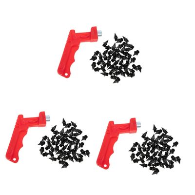 BESPORTBLE 3sets Track Shoe Spikes Wrench Running Shoe Nails for Enhanced Traction and Safety Training and Competitions