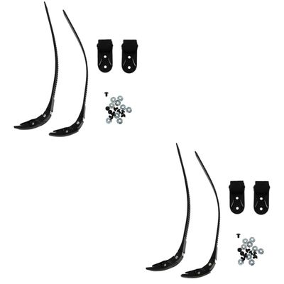 BESPORTBLE 4sets Roller Skate Strap Fixing Buckle for Smooth Skating Fit for Roller Skates and Skating Shoes Replacement Parts for Men and Women