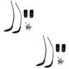 BESPORTBLE 4sets Roller Skate Strap Fixing Buckle for Smooth Skating Fit for Roller Skates and Skating Shoes Replacement Parts for Men and Women view 1