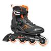 Rollerblade Macroblade 90 BOA Men's Adult Fitness Inline Skate, Black and Orange view 1