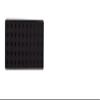 5 Pc 50 Slot Puff Earring Cards Showcase Display Tray Inserts (Black) view 2