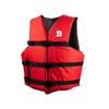 BLUESTORM Universal General Boating Life Jacket for Adults | US Coast Guard (USCG) Approved Type 3 Universal Foam Life Vest Preserver (PFD) (Nitro Red, Adult Universal)