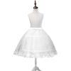 Kids Crinoline Tutu Skirt Wedding Soft Formal for Cosplay Ball Party view 3