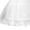 Kids Crinoline Tutu Skirt Wedding Soft Formal for Cosplay Ball Party view 4