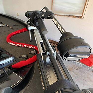 Motor Sock XL for Minnkota Quest Cable Drive Trolling Motor & Mega 360 (Black)