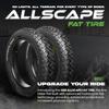HEB ALLSCAPE 20x4.0 in Fat Tire for E-Bike MTB, Heavy Duty High-Performance Puncture Resistant E-Bike Mountain Bike Tire, All-Terrain Directional Tread, High-Density Tire for Street & Trail Riding view 2
