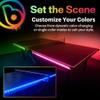 Brightz LED Ping Pong Table Light - Glow in the Dark Ping Pong Accessories - LED Strip Light for Tennis Table - Perfect Fathers Day Stocking Stuffer - Supplements Paddle & Balls view 3