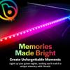 Brightz LED Ping Pong Table Light - Glow in the Dark Ping Pong Accessories - LED Strip Light for Tennis Table - Perfect Fathers Day Stocking Stuffer - Supplements Paddle & Balls view 4