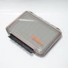Alichino Fly Box for Fly Files Ice Jig Box Two Sided Waterproof Fly Fishing Box for Nymphs and Streamers (Grey Foam Insert C, Extra Large 11.8 * 8.4 * 2.2Inch) view 3