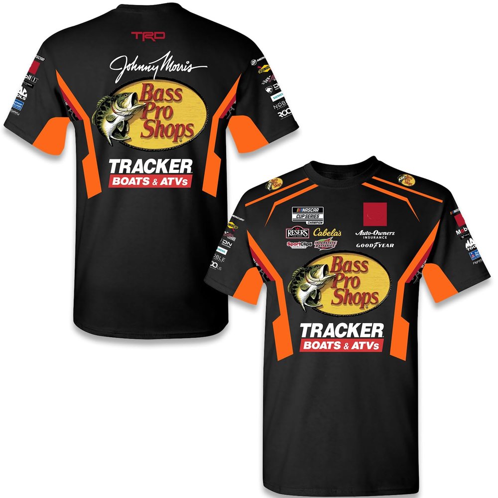 CHECKERED FLAG SPORTS Martin Truex, Jr. 2024 Sublimated T-Shirt - Uniform Pit Automotive Racing Apparel XL