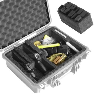 Case Club Foam Only to Fit Apache 3800 (Harbor Freight) - 2 Pistol & Accessory Foam Set