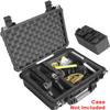 Case Club Foam Only to Fit Apache 3800 (Harbor Freight) - 2 Pistol & Accessory Foam Set view 2