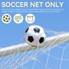 Soccer Goal Net, Sports Soccer Replacement Goal Nets Football Net Soccer Netting for Backyard Games and Training for Adults and Youth Soccer Practice(6X4FT) view 2