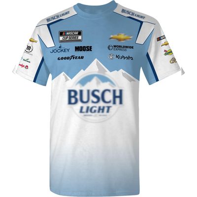 Checkered Flag Sports Ross Chastain 2024 Sublimated T-Shirt - Uniform Pit Automotive Racing Apparel Medium