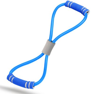 NPQPNAFC Chest Exerciser Eight-Character Breast Enlargement and Plastic Chest Device, Yoga Rally with Elastic Rope Fitness Equipment Workout Equipments Stretchers (Color : C)