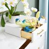 SEAKINGDOM YHH Sea Turtle Jewelry Box with Lid - Resin Decorative Trinket Storage Box for Women, Cute Blue Turtle Treasure Holder for Rings, Necklaces, Funny Home Decor Gift (6 Inch, Ocean Theme) view 3