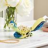SEAKINGDOM YHH Sea Turtle Jewelry Box with Lid - Resin Decorative Trinket Storage Box for Women, Cute Blue Turtle Treasure Holder for Rings, Necklaces, Funny Home Decor Gift (6 Inch, Ocean Theme) view 4