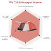 Naturehike Camping Tent, 2/3 Person Double Layer, Instant Easy Setup, Waterproof PU2000mm, 54 MPH Wind Resistance, UPF 50+, Outdoor Tent for Camping, Festivals, Backyard, Sleepovers view 2