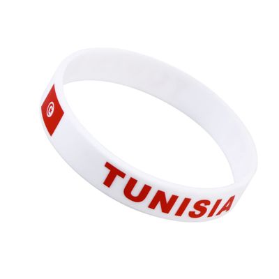 Anneome National Flag Wristband Set 6 Pcs Silicone Bracelet for Fashion Sports