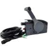 Left Hand For YAMAHA 703 Remote control box Side Mount 10pin 703-48205-16 Outboard Engine with 16.5FT Harness Push to Open view 3