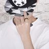 WCB1FPu Men's Rings Europe and America Personality Hip Hop Skull Stainless Steel Unisex Rings (B 11#) view 2
