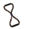 NPQPNAFC Chest Exerciser Slimming Yoga 8 Word Chest Expander Eight-Character Pull Rope Muscle Trainning Elastic Home Sports Fitness Yoga Equipment Stretchers (Color : B) view 1