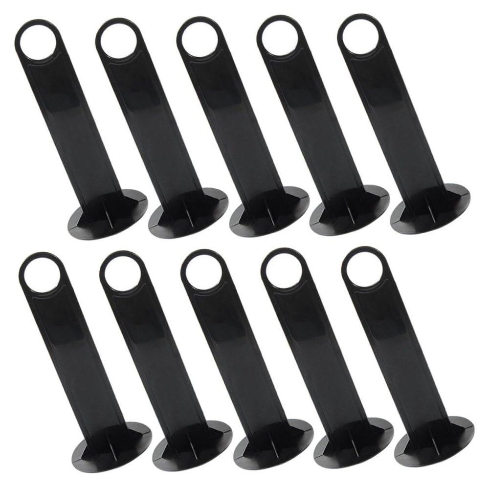 Anneome 10pcs Plastic Soccer Disc Cone Holders Lightweight and Training Stands for Football Drills Easy to Carry and Practical Sign Holders for Sports Activities