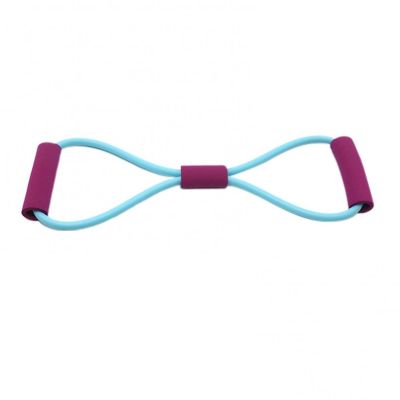 NPQPNAFC Chest Exerciser Fitness Resistance Bands 8 Word Tension Back Stretch Belt Home Training Device Elastic Elastic Rope Exercise Resistance Bands Stretchers