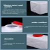 WAZHOU Outdoor Water Tank with Faucet, 25L/30L/47L/75L/110L/150L/200L, Home Outdoor Water Bucket, Thickened Plastic Water Tank, Car Portable Square Plastic Bucket(110L) view 4