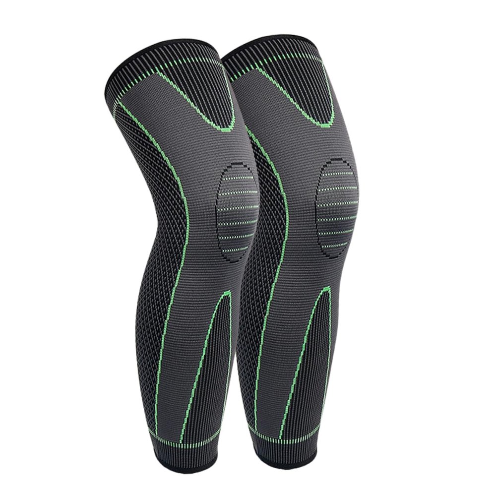 FOMIYES Knee Pads Knee Sleeve Nylon Fitness Breathable, 50X20X0.5CM, Black, 2T50541482UOT