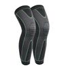 FOMIYES Knee Pads Knee Sleeve Nylon Fitness Breathable, 50X20X0.5CM, Black, 2T50541482UOT view 1