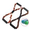 NPQPNAFC Chest Exerciser Stretcher, Chest Expander, Yoga Pull Belt, Female Shoulder Neck Stretch, Fitness Equipment, Latex Lacing Stretchers (Color : C) view 3