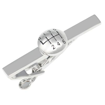 MENDEPOT MENDDEPOT Novelty Men Tie Bar Animal Tie Clip Sports Tie Accessory Men Wedding Birthday Gift (Gear), Medium