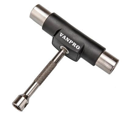 vanpro Skateboard Tools Skate Tool All in oneUsed for Installation and Maintenance of Various Skateboards and Roller Skatesetc. (fold Portable)