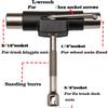 vanpro Skateboard Tools Skate Tool All in oneUsed for Installation and Maintenance of Various Skateboards and Roller Skatesetc. (fold Portable) view 3