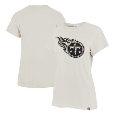 47 Women's Cream Tennessee Titans Panthera Frankie T-Shirt