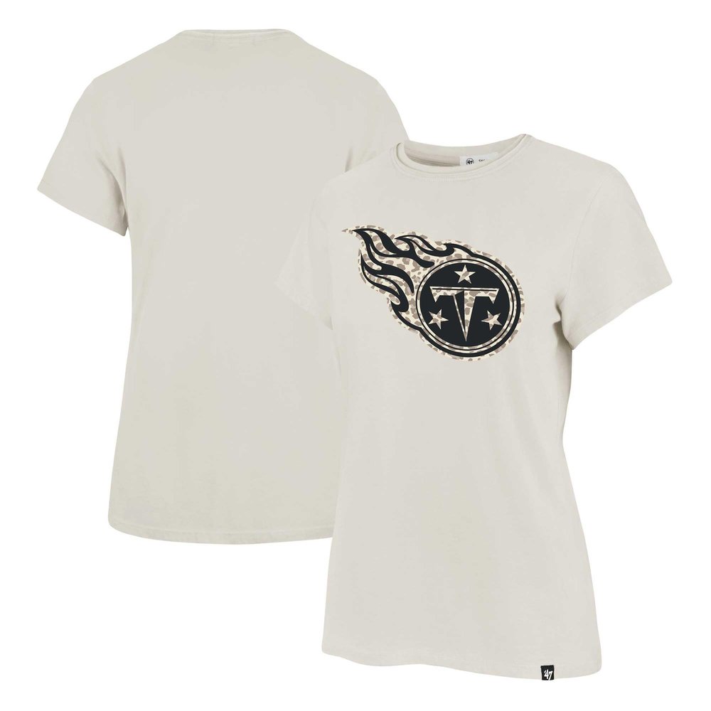 47 Women's Cream Tennessee Titans Panthera Frankie T-Shirt