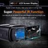 CNHRFGVD Digital Infrared Night Vision Binoculars 5X8 Zoom 1640 ft Viewing Range IR Camera with 3.5" LCD Screen Take High-Definition Photos Videos Features for Hunting Surveillance with 32GB TF Card view 3