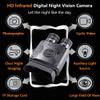 CNHRFGVD Digital Infrared Night Vision Binoculars 5X8 Zoom 1640 ft Viewing Range IR Camera with 3.5" LCD Screen Take High-Definition Photos Videos Features for Hunting Surveillance with 32GB TF Card view 4