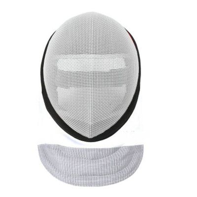KJHY Fencing Helmet Fencing Hat Fencing Training Equipment for Male and Female Fencers (Thickness : White(Fixed Lining), Size : Large)