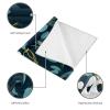 YTYVAGT Bathroom Hand Towels,Workout Towels for Gym Sweat,Yoga Mat Towel,Wedding Light Leaves Rings,2-Pc view 3
