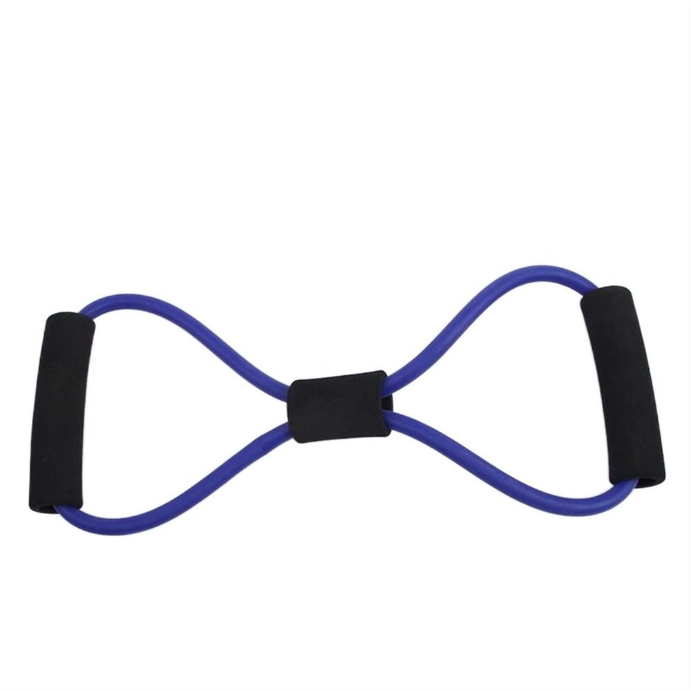 NPQPNAFC Chest Exerciser Resistance 8 Type Muscle Chest Expander Rope Workout Fitness Exercise Yoga Tube Sports Pulling Exerciser Stretchers