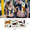 YTYVAGT Bathroom Hand Towels,Workout Towels for Gym Sweat,Yoga Mat Towel,Cartoon Animal Horse Deer,2-Pc view 4