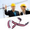 Hard Hat Chin Strap, Football Chin Strap Chin Strap Cover Safety Construction White Helmet Chin Strap Practical Comfort Hard Hat Chin Strap Detachable Sling for Helmet Lower Jaw view 4